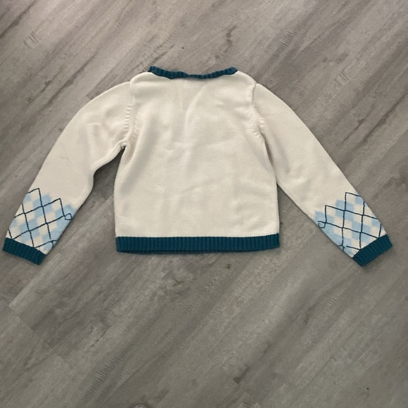 Girls Gymboree Scottish Terrier cotton long sleeve sweater size 6-7 - Picture 5 of 5